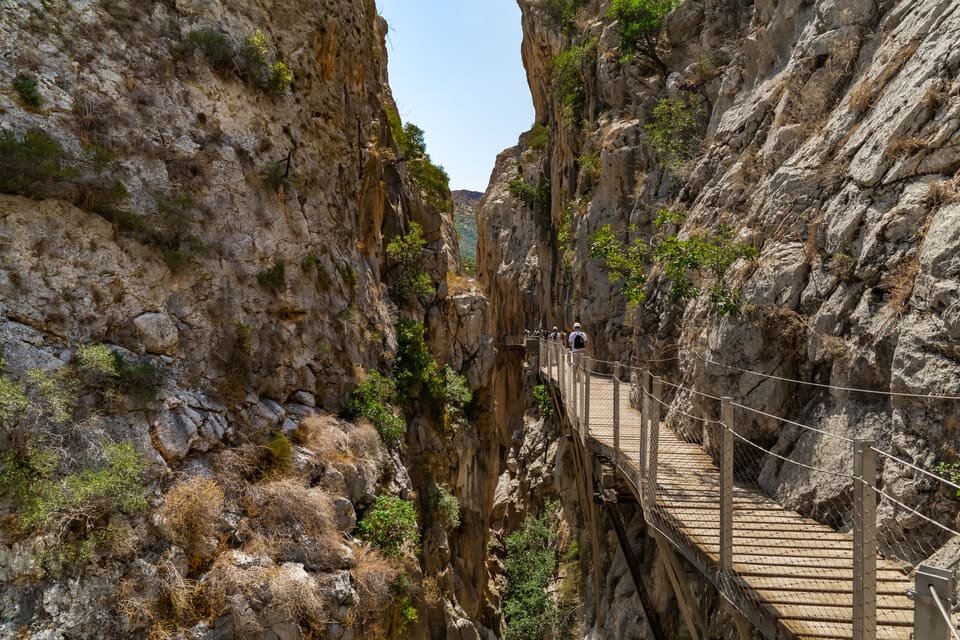 Caminito del Rey túra az El Chorro 2026-ös útról